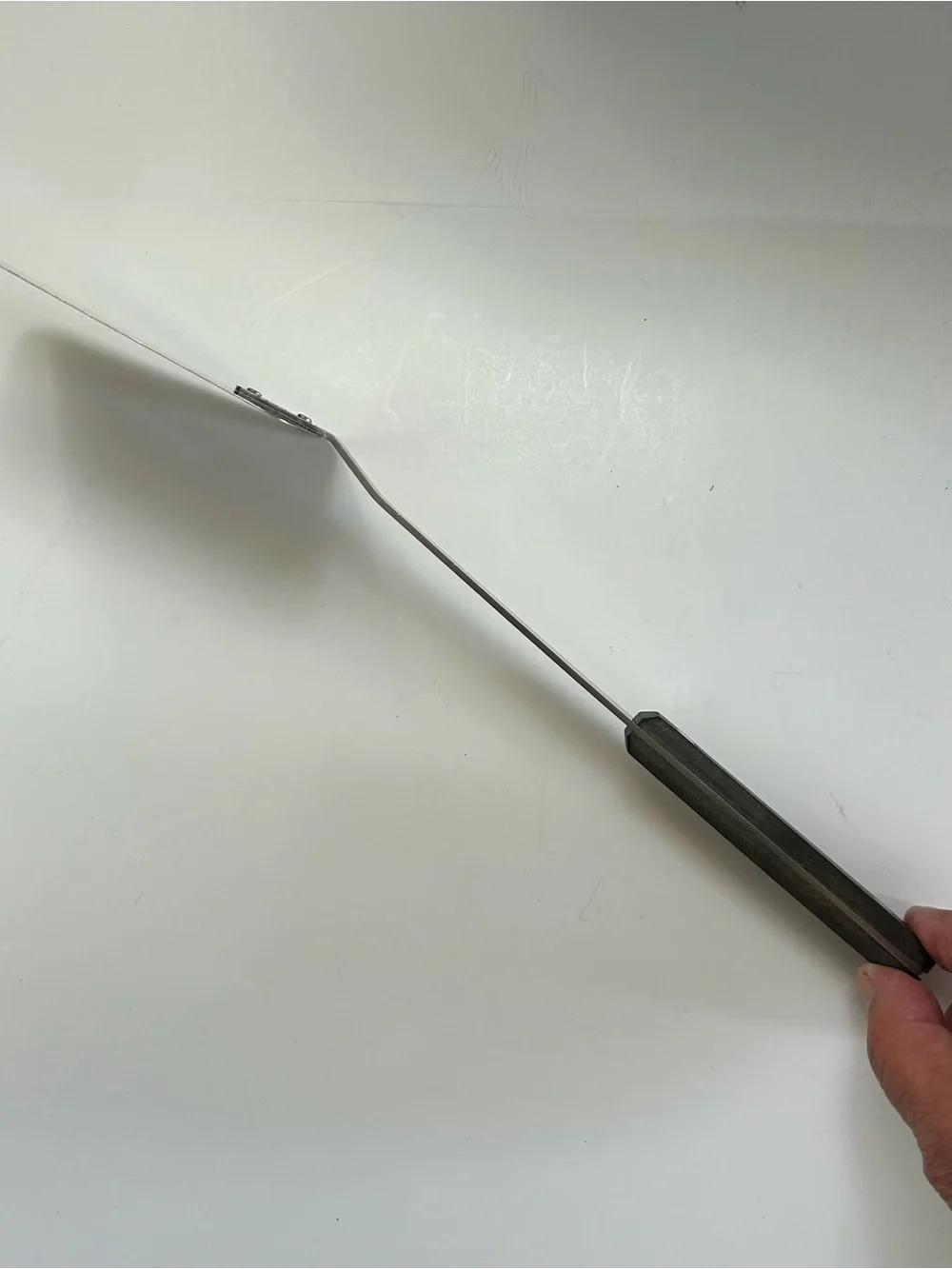 Vtg Pre-1954 FLINT Arrowhead Stainless Vanadium Spatula Composite Full Tang USA